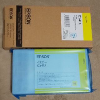 エプソン(EPSON)のEPSONプリンターインクICY41Aイエロー未開封(OA機器)