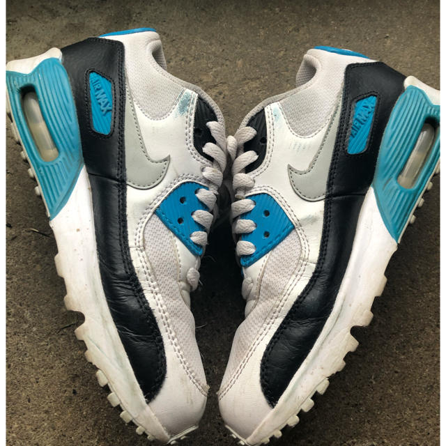 NIKE(ナイキ)のNIKE AIR MAX 90 MESH (GS) 5Y レディースの靴/シューズ(スニーカー)の商品写真