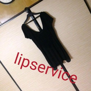 リップサービス(LIP SERVICE)の70s80s90sフリンジTワンピース！(Tシャツ(半袖/袖なし))