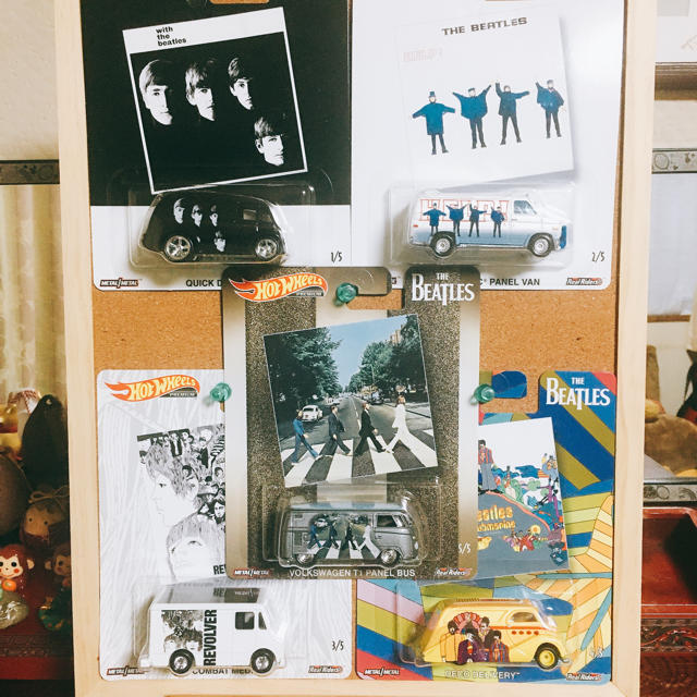 The Beatles HotWheel 全5種類セット