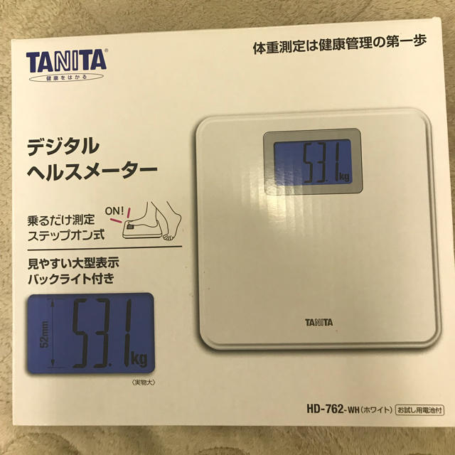 TANITA(タニタ)のタニタ デジタルヘルスメーター スマホ/家電/カメラの生活家電(体重計)の商品写真