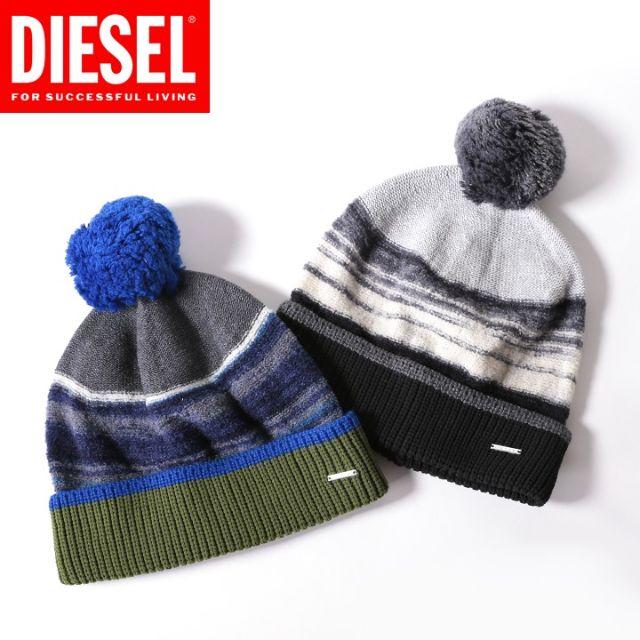 DIESEL(ディーゼル)のディーゼル メンズ レディース 男女兼用　ニット帽 レディースの帽子(ニット帽/ビーニー)の商品写真