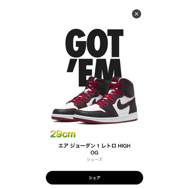 NIKE(ナイキ)のAIR JORDAN1 RETRO HIGH OG メンズの靴/シューズ(スニーカー)の商品写真