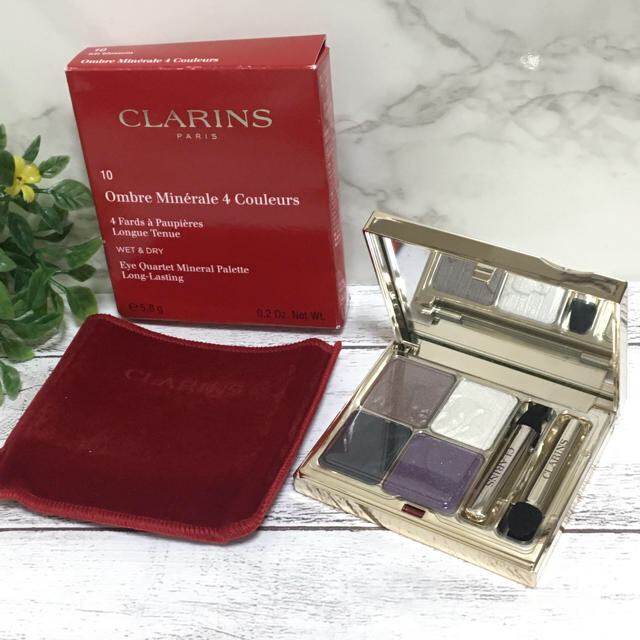 CLARINS(クラランス)のCLARINS クラランス オンブルミネラル アイカルテット 10 コスメ/美容のベースメイク/化粧品(アイシャドウ)の商品写真