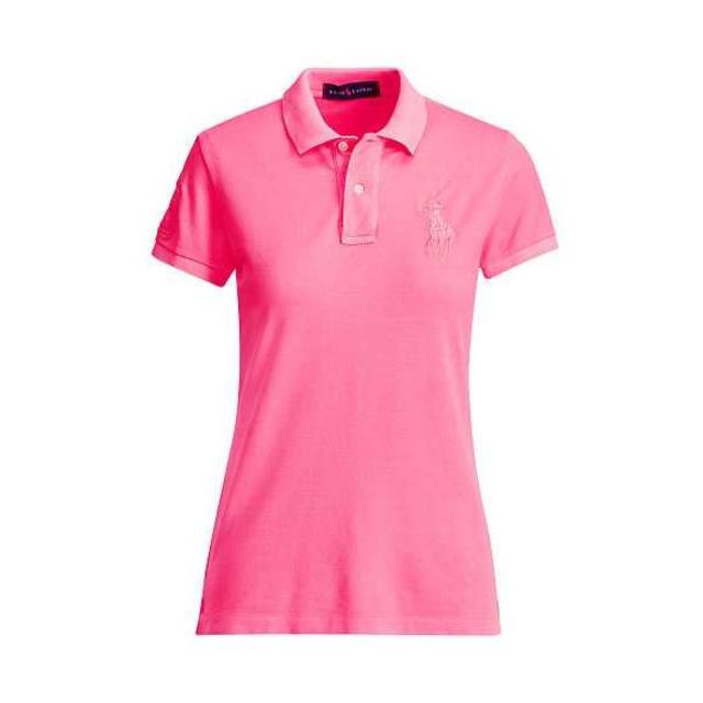 POLO RALPH LAUREN(ポロラルフローレン)のRALPH LAUREN Pink Pony ポロ シャツ [Mサイズ]  レディースのトップス(ポロシャツ)の商品写真