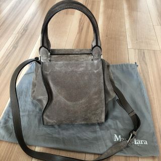 マックスマーラ(Max Mara)のマックスマーラ　スエード　バッグ(ハンドバッグ)