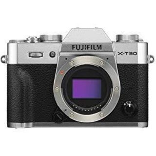 フジフイルム(富士フイルム)の新品 FUJIFILM X-T30 ボディ シルバー(ミラーレス一眼)