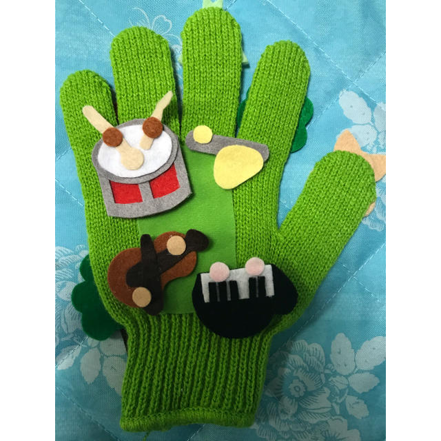 手袋シアター  山の音楽家 ハンドメイドのおもちゃ(その他)の商品写真