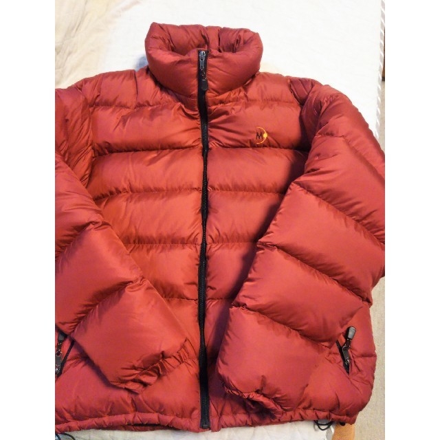 MOON STONE(ムーンストーン)のMOON STONE赤のダウンジャケット メンズのジャケット/アウター(ダウンジャケット)の商品写真
