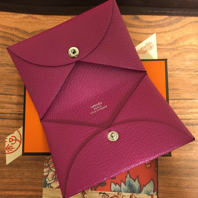 未使用 HERMES エルメス 名刺入れ カードケース カルヴィ