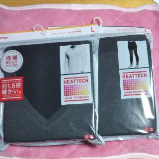 ユニクロ(UNIQLO)のUNIQLO極暖ヒートテック上下組L.size(その他)