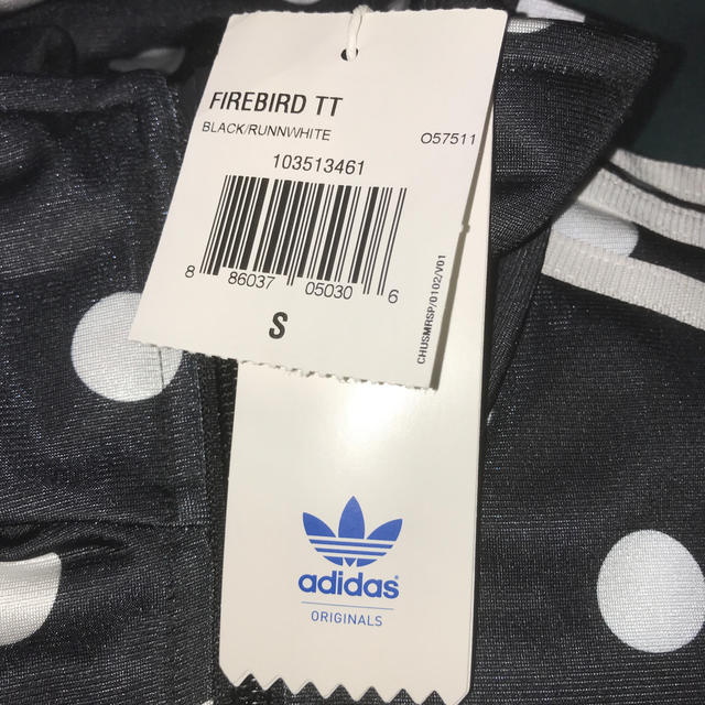 adidas(アディダス)のadidas  originalls  水玉ジャージ レディースのトップス(トレーナー/スウェット)の商品写真