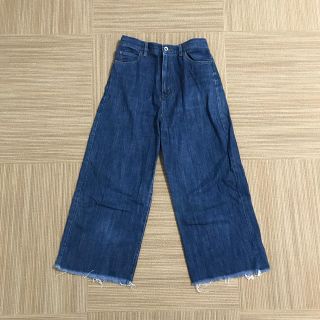 ダブルクローゼット(w closet)のw closet デニム　ワイドパンツ　(デニム/ジーンズ)