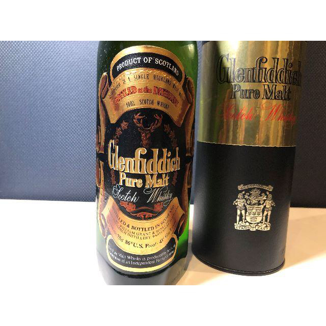 古酒) Glenfiddich グレンフィディック アンブレンデッド表記 の 古酒) Glenfiddich グレンフィディック アンブレンデッド表記 の