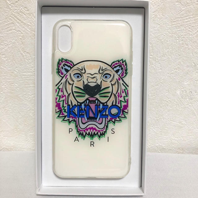 KENZO(ケンゾー)の【新品未使用】KENZO iPhone XS MAX tiger ホワイト スマホ/家電/カメラのスマホアクセサリー(iPhoneケース)の商品写真