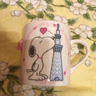 スヌーピー(SNOOPY)のスヌーピー  東京スカイツリー  マグカップ(グラス/カップ)