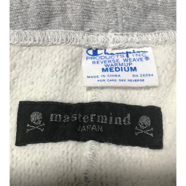 mastermind JAPAN(マスターマインドジャパン)のMastermind  x Champion 別注スウェットパンツ　キムタク メンズのパンツ(その他)の商品写真