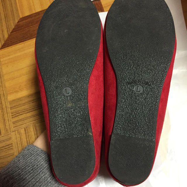 HONEYS(ハニーズ)の赤色 パンプス レディースの靴/シューズ(ハイヒール/パンプス)の商品写真