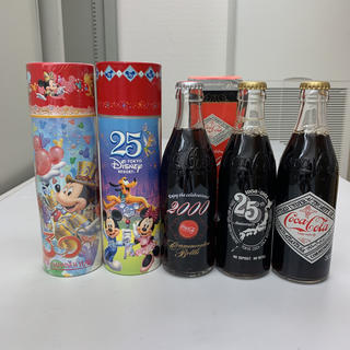 コカコーラ(コカ・コーラ)のコカコーラ記念ボトル5本セット(ノベルティグッズ)