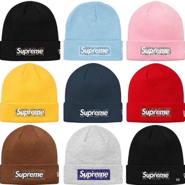 Supreme(シュプリーム)のsupreme  box logo beanie ビーニー　 メンズの帽子(ニット帽/ビーニー)の商品写真