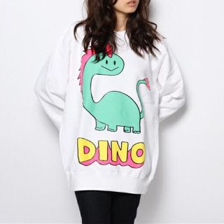 ギャラクシー(galaxxxy)のDINO スウェットワンピ(トレーナー/スウェット)