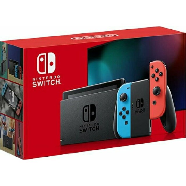 新モデル Nintendo Switch ネオンブルー スイッチ ニンテンドー