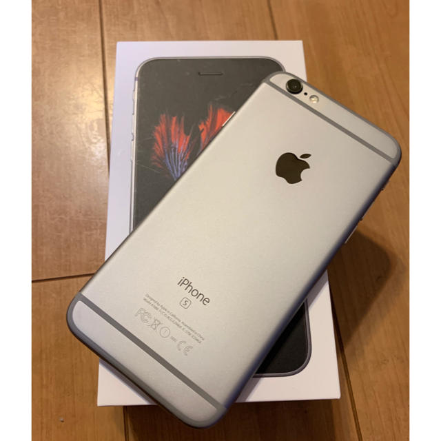 iPhone6s SIMフリー色SpaceGray