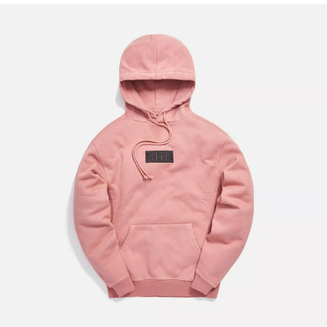 KITH WILLIAMS 3 HOODIE Ash Rose パーカー　ピンクパーカー