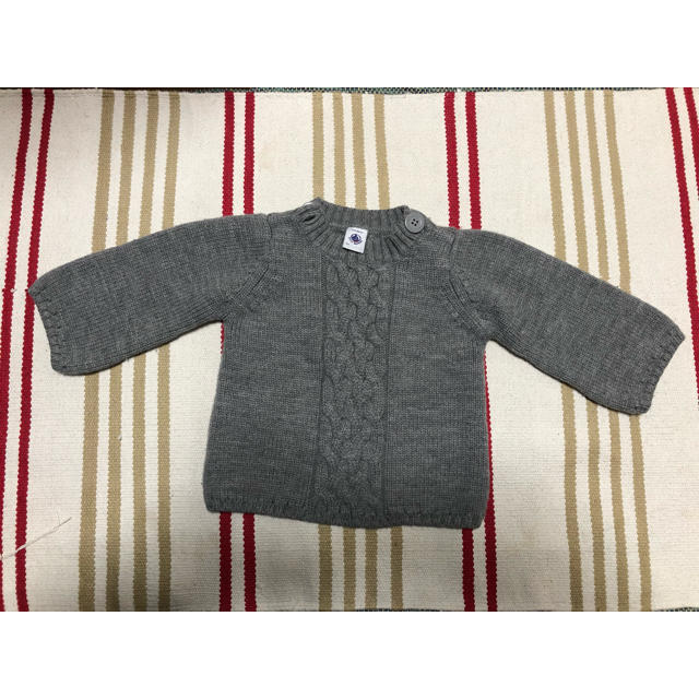 PETIT BATEAU(プチバトー)のプチバトー セーター 2歳/86cm キッズ/ベビー/マタニティのベビー服(~85cm)(ニット/セーター)の商品写真