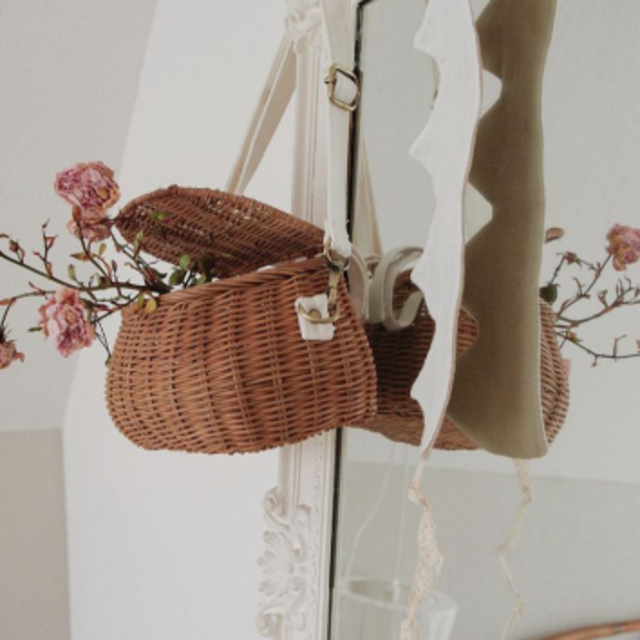 Caramel baby&child - 新品✦Olli Ella Mini Chari Basket(Natural)の