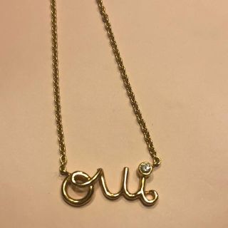 ディオール oui ネックレス イエローゴールド ダイヤモンド y18 ウィ ... ディオール oui ネックレス イエローゴールド ダイヤモンド y18 ウィ