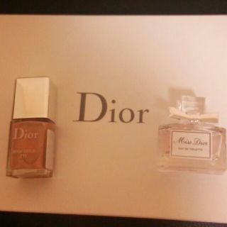 ディオール(Dior)のミニ香水&マニキュア(香水(女性用))