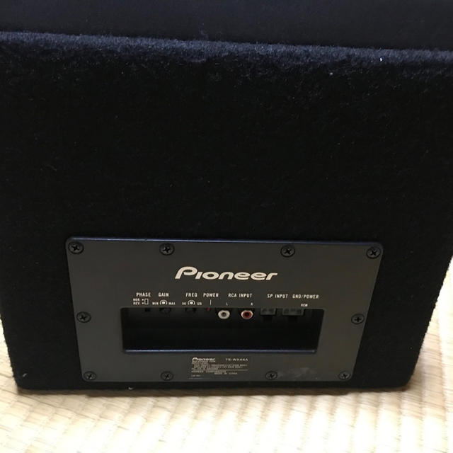 Pioneer(パイオニア)のパイオニア カロッツェリア サブウーファー TS-WX44A 自動車/バイクの自動車(カーオーディオ)の商品写真