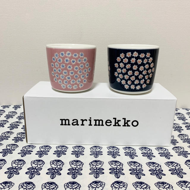 marimekko マリメッコ 日本限定ラテマグ プケッティ　2点 新品送料込