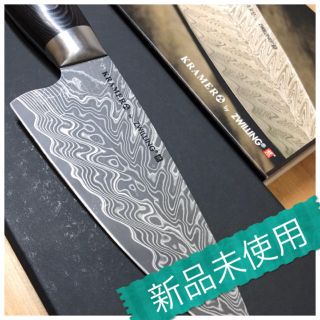 ツヴィリングジェイエーヘンケルス(Zwilling J.A. Henckels)の【新品未使用】ボブ・クレーマー ユーロ ステンレス シェフナイフ　刃渡り16cm(調理道具/製菓道具)