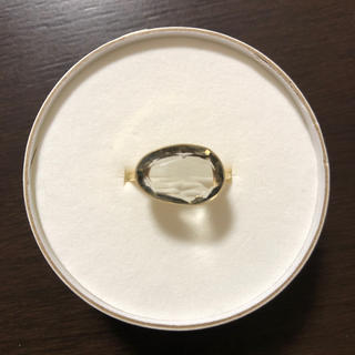 グリーンアメジストのリング　インドジュエリー(リング(指輪))