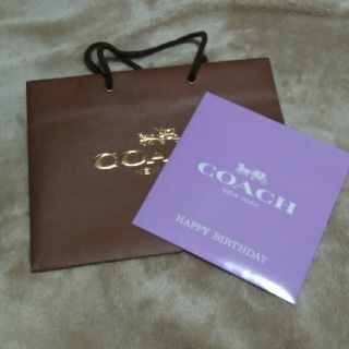 コーチ(COACH)の【テトテト様専用】COACH　ハンカチ　パープル(ハンカチ)