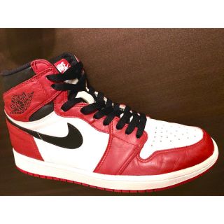 NIKE - NIKE AIR JORDAN 1 RETRO HIGH OG シカゴカスタムの通販 by り ...