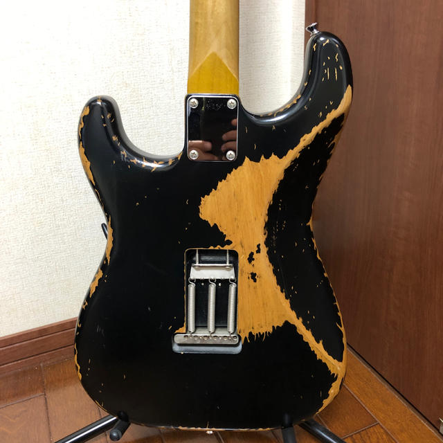 ESP(イーエスピー)のEdwards E-SE skin 美品 ストラトキャスター  sugizo 楽器のギター(エレキギター)の商品写真