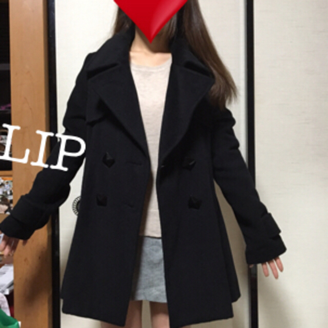 LIP SERVICE(リップサービス)のLIP♡Aラインコート最終値下げ!!! レディースのジャケット/アウター(ロングコート)の商品写真