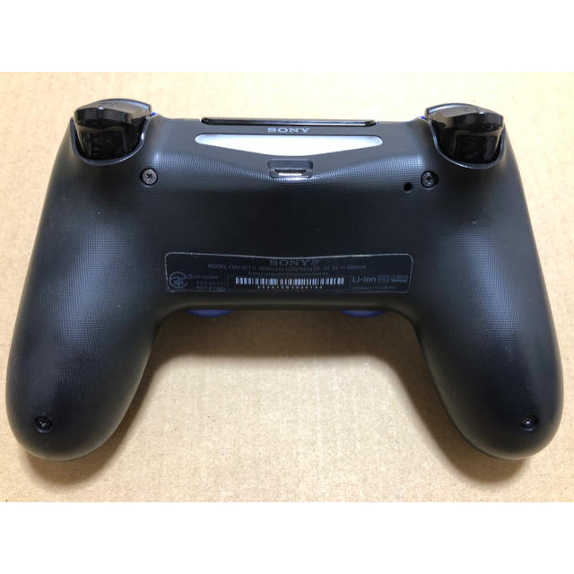 PlayStation4(プレイステーション4)のPS4 DUALSHOCK4 コントローラー CUH-ZCT1J12 動作良好 エンタメ/ホビーのゲームソフト/ゲーム機本体(その他)の商品写真