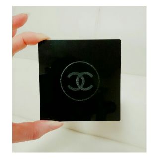 シャネル(CHANEL)の可愛い♪♪CHANEL シャネル コースター ノベルティ ブラック ココマーク(テーブル用品)