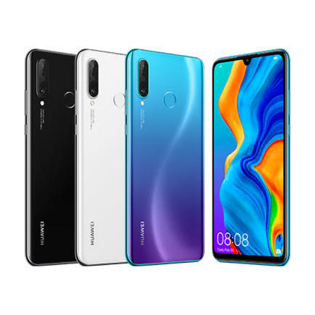 HUAWEI P30 lite パールホワイト 本体 国内版 SIMフリー 新品 - www