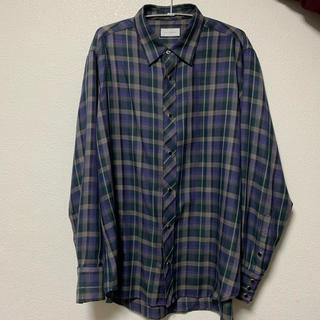 ジョンローレンスサリバン(JOHN LAWRENCE SULLIVAN)の19AW LITTLEBIG Checked SH purple(シャツ)