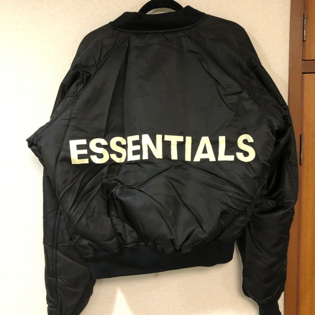 ESSENTIALS fog fear of god ボンバージャケット ma1