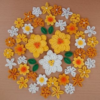 ペーパークイリング＊ウェディングハンドメイド＊ご指定パーツ♥️(ウェルカムボード)