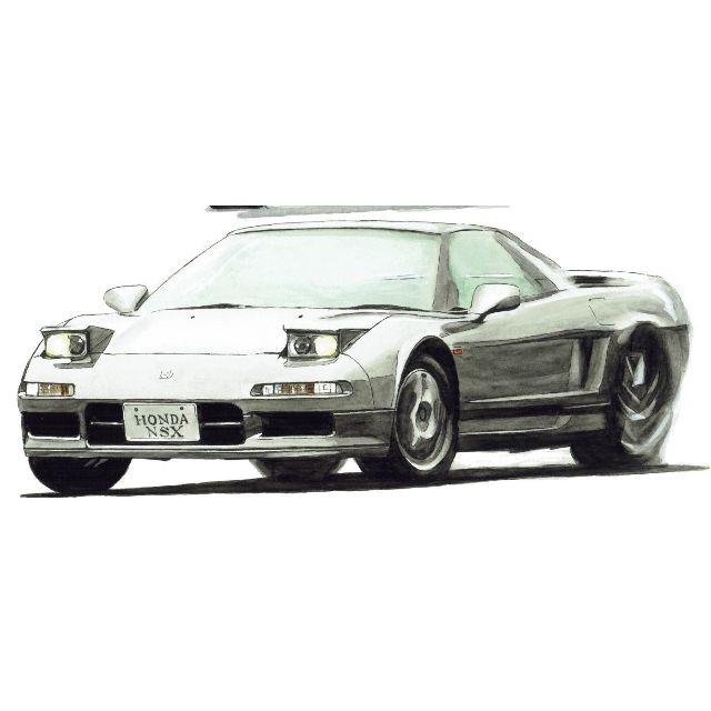 NC-569 NSX/シビック限定版画サイン額装作家平右ヱ門