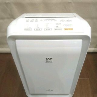 フジツウ(富士通)の【美品】FUJITSU 加湿脱臭機 DAS-303C-W(空気清浄器)