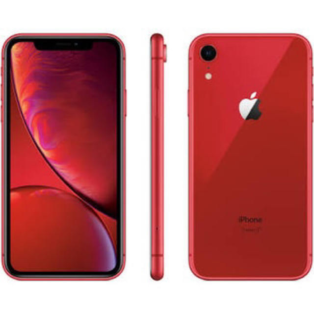 iPhoneXR 64GB 赤 RED 利用制限 SIMロック解除済 の通販 by らぐ｜ラクマ