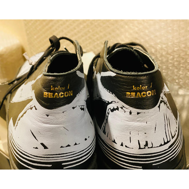 【期間限定値下げ】kolor/BEACONの柄付きシューズ!